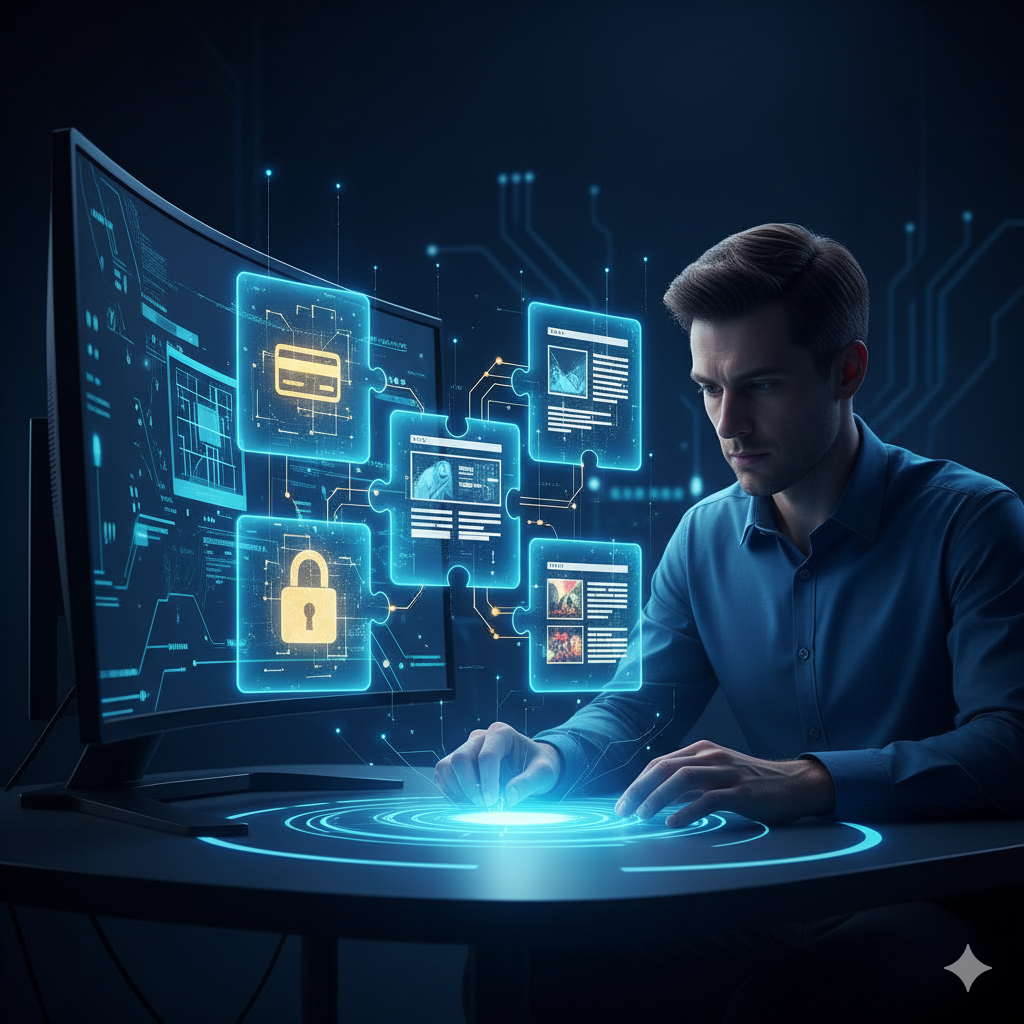 Dustprints security and scalability visuals