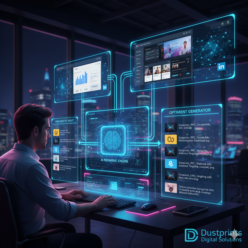 Dustprints SEO analytics with GA4 reporting and KPI dashboards