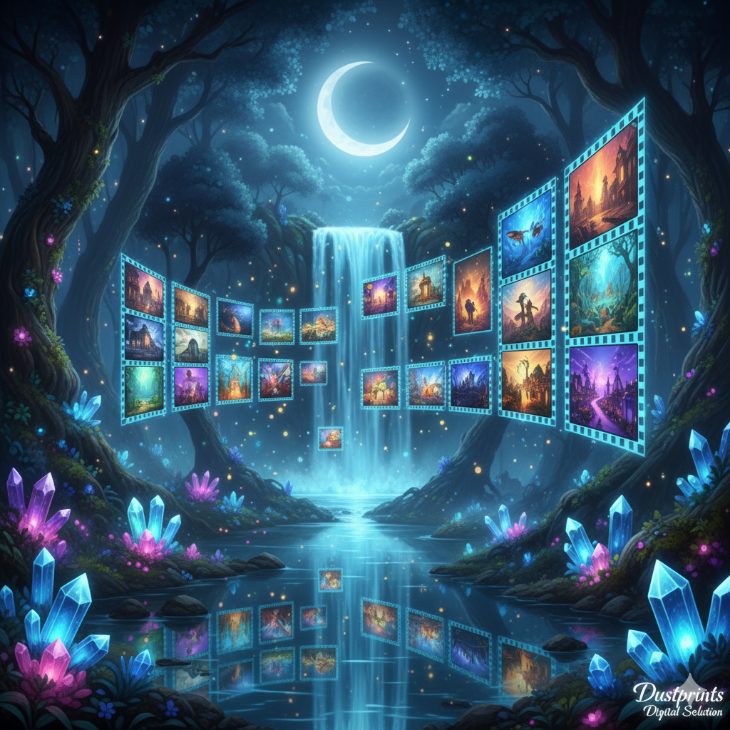 Dustprints video editing motion graphics workflow