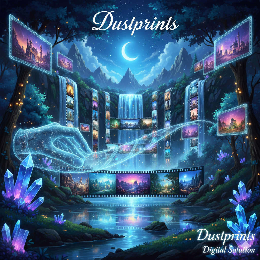 Dustprints video editing storyboard to final cut pipeline